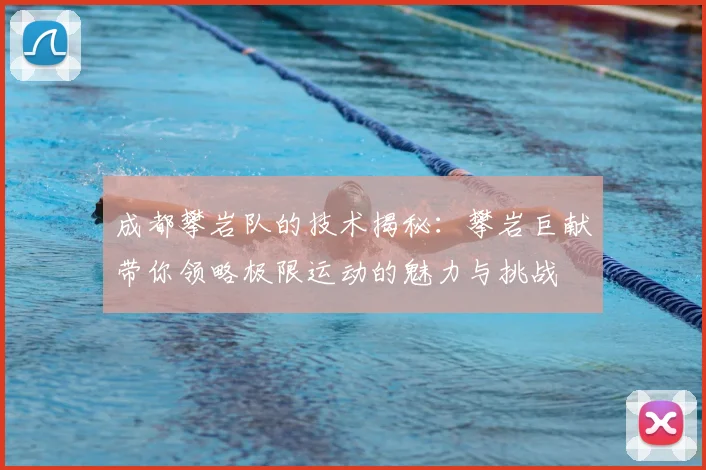 成都攀岩队的技术揭秘：攀岩巨献带你领略极限运动的魅力与挑战