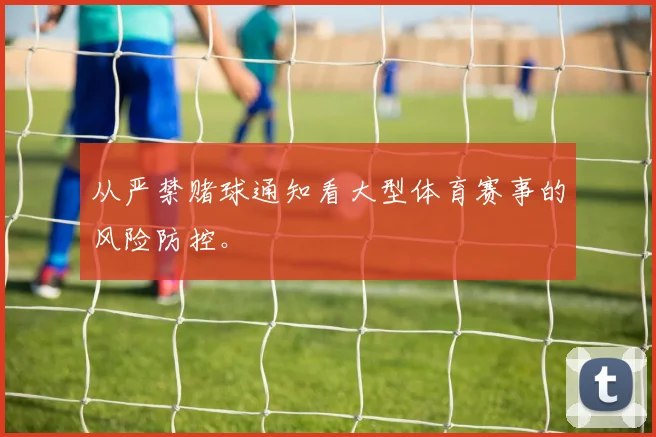 从严禁赌球通知看大型体育赛事的风险防控。